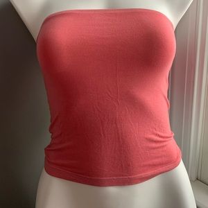 Pink Tube Top American Eagle